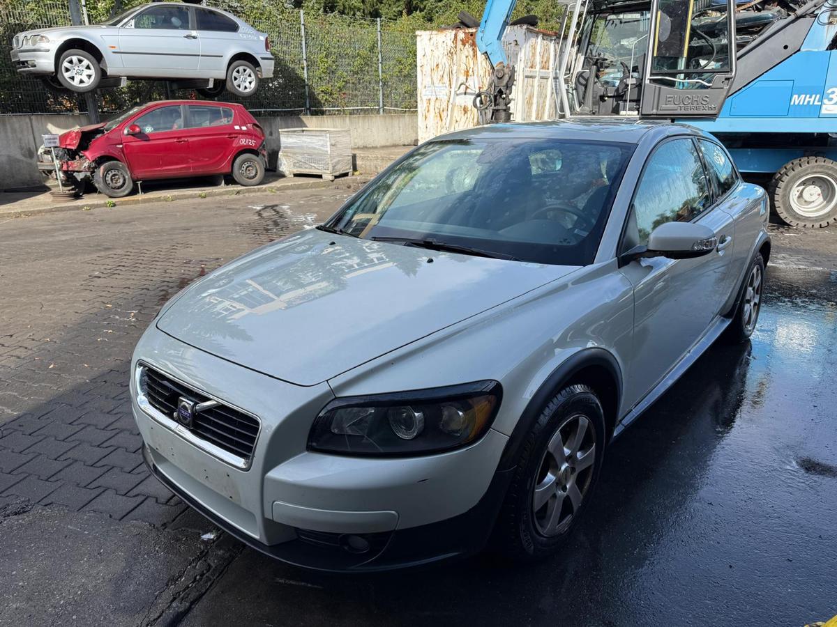 Volvo C30 original Stoßstange Stoßfänger hinten 481 Cosmic White Metallic BJ08